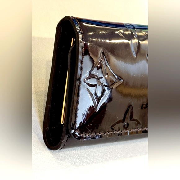 💎Louis Vuitton Monogram Vernis 4 Ring Key Case - Picture 5 of 6